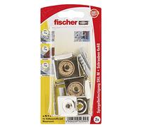 Fischer 52399 SKL M K Mirror Fixing - Multi-Colour (4-Piece)