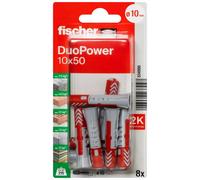 Studs Fischer Duopower 534995 Ø 10 X 50 Mm Nylon (8 Units) NUOVO