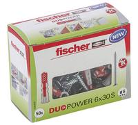 Fischer 535459 DUOPOWER 6x30 S LD Tassello a 2 componenti 30 mm 6 mm 50 pz.