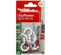 Fischer 535481 DuoPower 6 x 30 RH N K NV Kit tasselli 30 mm 6 mm 1 KIT
