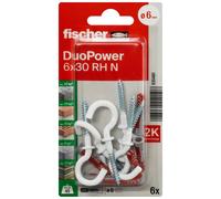 Fischer 535481 DuoPower 6 x 30 RH N K NV Kit tasselli 30 mm 6 mm 1 KIT