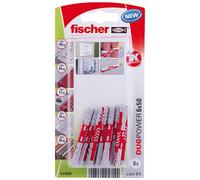 Fischer 537650 Blister Duopower, 6X50, Multicolore