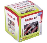 Fischer 538261 DUOPOWER 8x65 S PH LD Tassello a 2 componenti 65 mm 8 mm 25 pz.