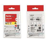 Fischer 544319 Borsa Sxr, 8 x 100/4 pezzi, Multicolore