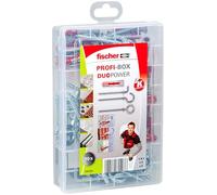 Fischer 544399 Valigetta tasselli, Grigio/Rosso