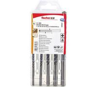 Fischer 545507 Kit punte per pietra 5 mm, 6 mm, 8 mm, 10 mm, 12 mm Alberino ci