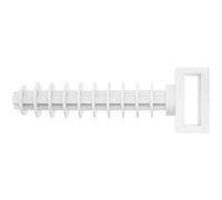 fischer 545786 Tasselli per Fascette, Bianco, bis 9,5 breit x 3 hoch