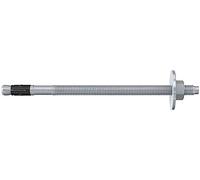 fischer 564649 ancoraggio bullone a disco grande Plus 12/20 gvz, ancoraggio pesante ad alta capacità di carico, bulloni di ancoraggio per il fissaggio di strutture in legno, approvazione Sismik & ETA
