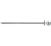 fischer 568166 Vite Acciaio zincato Legno Zinco Filettatura parziale Flange head