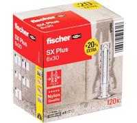 Fischer 573160 SX Plus Tassello 30 mm 6 mm 120 pz.