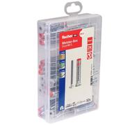 Fischer DuoHM Box Professionale Tasselli per Cavità + Vite TORX, Cassetta Attrezzi con 52 Tasselli e Viti per il Fissaggio di Staffe TV, Lampadari, ecc. su Cartongesso e Pannelli