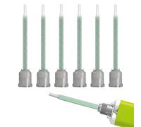 Fischer 6 Miscelatori per Colla Bicomponente, Beccucci per Siringhe da 25 ml, 542940