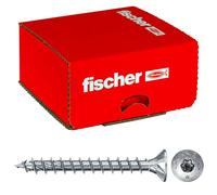 Fischer 670263 Viti per Legno, Aciaio Zincato, 4.5 x 45