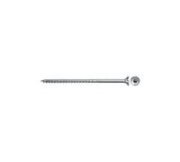 Fischer 670366 Viti Power Fast II FPF CTP 5,0x110 per Legno o Truciolare, Filetto Parziale, Torx, Testa Svasata Piana, Zincatura Bianca (100 Pz.), Blu Passivato