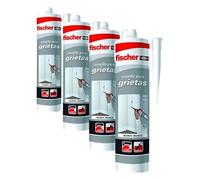Fischer 98675 - Mastice Imbottitura edilizia bianco (Confezione da 4)
