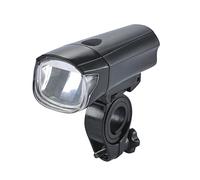 Fischer fahrrad fanale anteriore 85353 led a batteria nero