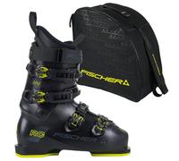 Fischer Alpine Eco - Scarponi da sci alpino RC One 9.0 - Dimensioni: MP27.5 EU42 2/3 - Colore: giallo - Flex 90 - per principianti fino a buon sciatore - con borsa per scarponi da sci Alpine Eco