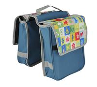 Fischer bambini Borsa per portapacchi bicicletta, Blu, 4 x 28 x 35 cm, 6 litri 86263