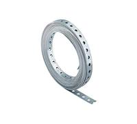 Fischer Bandelle preforate LBV 26 Bandella preforata, per fissare cavi e tubi, ideale per materiali elettrici, 8 pezzi per confezione, 79551