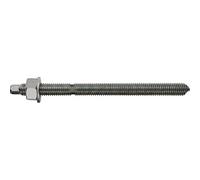 Fischer Barra Filettata RG M 12 X 220 in acciaio con dado e rosetta (10 Pz.)