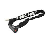 Fischer Bicicletta 85898 Lucchetto a Catena Nero Unisex-Adulto, Taglia Unica