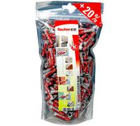 Fischer Big Pack DUOPOWER Tasselli universali 6 x 30 mm confezione 240 pezzi, fissaggi bi-materiale per muro, cartongesso, calcestruzzo, mattoni pieni e forati