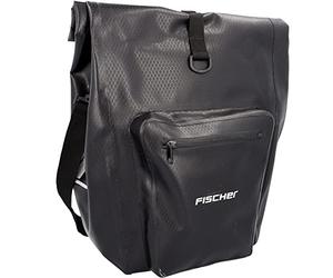 Fischer BORSA PORTATUTTO PLUS TERRA BORSA BICICICI IMPERMEABILE NERO VOLUM