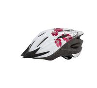 Fischer Casco da bicicletta anello interno regolabile, imbottitura, con illuminazione, Adulto, Bianco (White), S/M