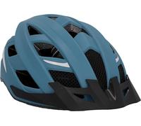 FISCHER Casco da bicicletta per adulti, Urban Plus Chicago, con luce posteriore a LED, blu, L/XL, 58-61 cm