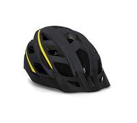 Fischer - Casco da bicicletta Urban per adulti, con anello interno regolabile e illuminato, certificato Ökotest, guscio interno in EPS, Unisex - Montis nero., L/XL 58-61