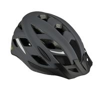 FISCHER Casco da città, Urban Levin, casco da bicicletta per adulti, S/M, 52-59 cm, casco da bicicletta con sistema di anello interno illuminato, grigio