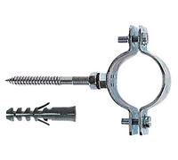 Fischer Collare per tubi CPT 2" completo di vite e tassello