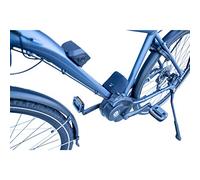 Fischer Schutzhülle für Akku-Kontakte, Custodia Protettiva per Batteria E-Bike | Protezione da umidità, Polvere e Sporco ECC. | Applicazione Universale Unisex-Adulti, Nero, Normale