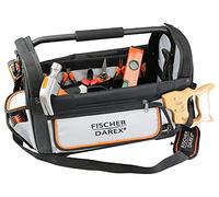 Fischer Darex 810304 Borsa degli attrezzi XL a fondo impermeabile Nylon, Nero