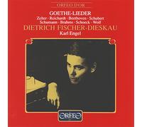 Various Composers Goethe Lieder (Fischer-dieskau, Engel) (CD) Album