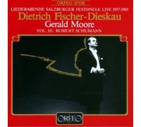 FISCHER-DIESKAU/MOOR Lieder: Salzburg Festival Live Vol. 3 (Fischer-dieskau (CD)