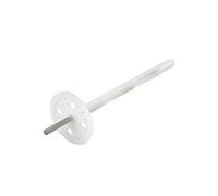 Fischer DIPK II 8/40-60 Tasselli per Cappotto con Spina Rinforzata, Fissaggio di Pannelli Isolanti ETICS, Spessore Fissabile 40-60 mm, 200 Pz