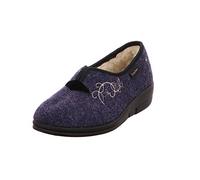 Fischer Dora - Pantofole a collo basso Donna, Blu (Blau 555), 38 EU
