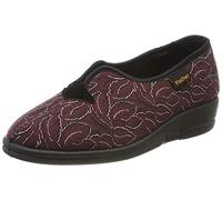 Fischer Dora - Pantofole a collo basso Donna, Rosso (Bordobunt 349), 38 EU