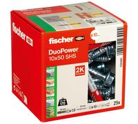 fischer DuoPower 10x50 S 2K Dubel mit Sc NUOVO