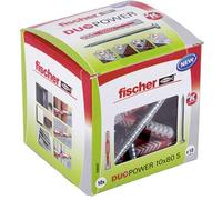 fischer DuoPower 10x80 S 2K Dubel mit Sc NUOVO