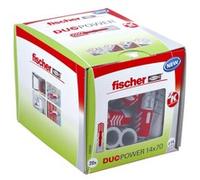 fischer DUOPOWER 14 x 70 Tassello di espansione Cemento Metallo Grigio 538254