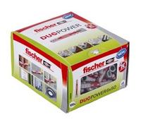 fischer DUOPOWER 6 x 50 Tassello di espansione Cemento Metallo Grigio 538250