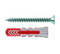 Fischer Duopower 6S tassello nylon con vite da 6mm - 100pz