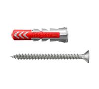 Fischer Tasselli Propack Duopower 8x40 – 120 pezzi, con vite in barattolo riutilizzabile