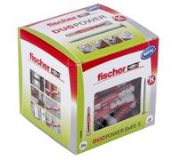 fischer DuoPower 8x65 S 2K 538256 Dübel con SchraubenØ 8 mm x 65 mm, 25 St. 65