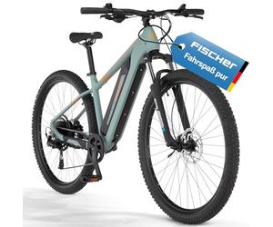 Fischer E-Bike MTB Montis 2.2 ACTIVE Bicicletta elettrica per donne e uomini, telaio 43, motore posteriore 50 Nm, batteria 48 V