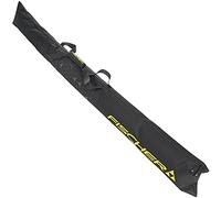 Fischer Eco Alpine - Borsa da Sci Unisex, per Adulti, 160 cm, Colore: Nero/Giallo