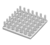 Fischer Elektronik 10006870 ICK S 50 x 50 x 25 Dissipatore 2.4 K/W (L x L x A)