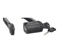 FISCHER FAHRRAD 50643:FISCHER Soft-Touch PROTEC FKS110 Lucchetto pieghevole Ner